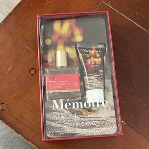 Room freshening spray and cozy toasted marshmallow, caramel and Ceader lotion